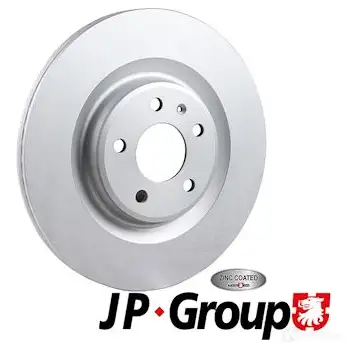 Тормозной диск JP GROUP 5710412733155 1163208300 1424700525 HS8B O изображение 0