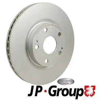 Тормозной диск JP GROUP QBZH6F 48631019 09 4863101900 1222783559 - Изображение 1