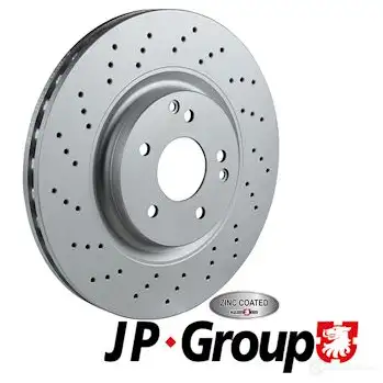 Тормозной диск JP GROUP 1222708411 1363105400 6ROT M2 5710412602536 изображение 0