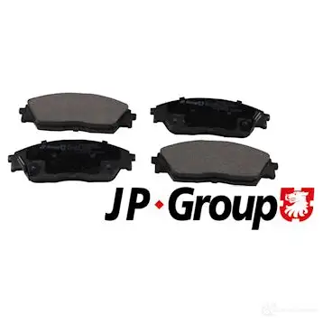 Тормозные колодки, комплект JP GROUP 3463604810 5714267058586 1424902532 5XU2 O изображение 0