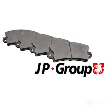 Тормозные колодки, комплект JP GROUP 1194131731 4363600110 436360 0119 CU16B2 изображение 0