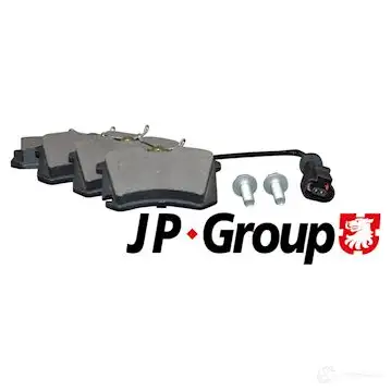 Тормозные колодки, комплект JP GROUP 1222664499 OVX6PPB 11 63705919 1163705910 изображение 0