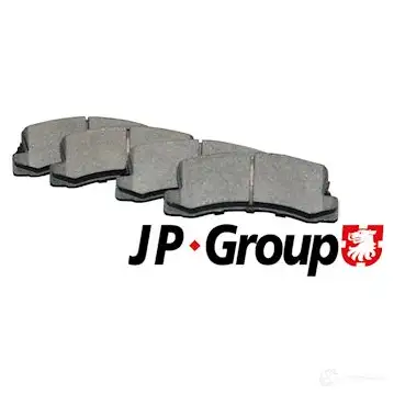 Тормозные колодки, комплект JP GROUP 4863700110 1222784035 48637 00119 19P7Z изображение 0
