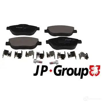 Тормозные колодки, комплект JP GROUP 3163604210 1424902523 OL1R R 5710412943042 изображение 0