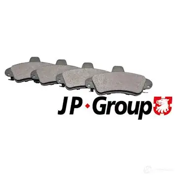 Тормозные колодки, комплект JP GROUP 1 563701319 2195521 1563701310 6KNF49A изображение 0