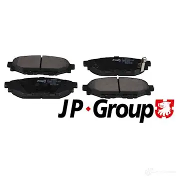Тормозные колодки, комплект JP GROUP 4663700310 M9D N8J 5714267370404 1424952555