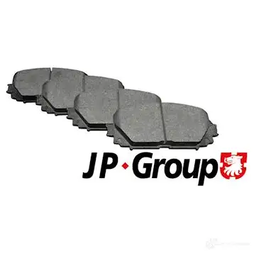 Тормозные колодки, комплект JP GROUP 4863601610 4863601 619 7MZE98 1424952560