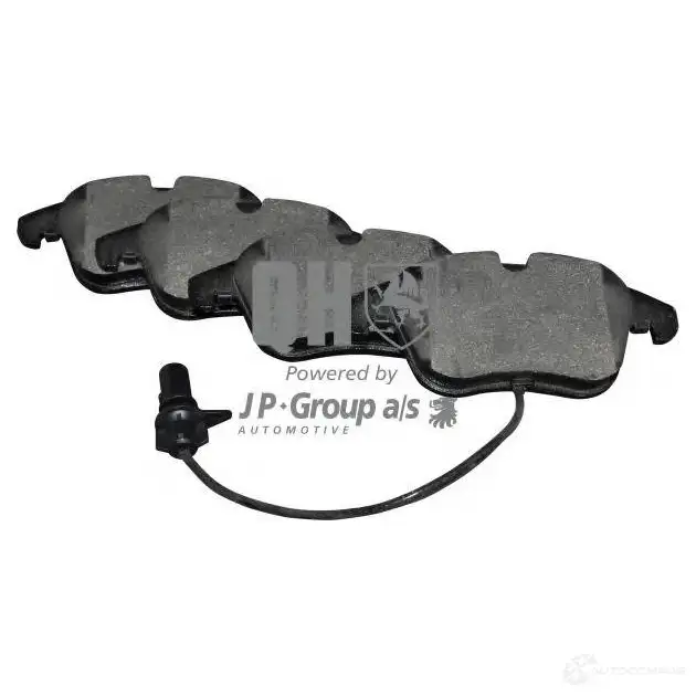 Тормозные колодки, комплект JP GROUP 1163607219 H NULT 5710412346409 2185595