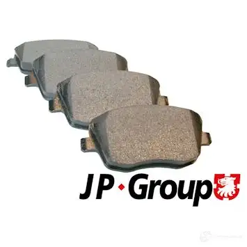 Тормозные колодки, комплект JP GROUP 116360301 9 1163603010 2185548 6Q0698151AALT изображение 0