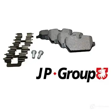 Тормозные колодки, комплект JP GROUP R716RWP 14637 00519 2193502 1463700510 изображение 5