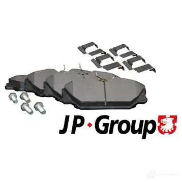 Тормозные колодки, комплект JP GROUP 43636 01519 4363601510 X044T 1222778169 изображение 0