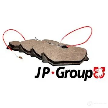 Тормозные колодки, комплект JP GROUP 1194131732 43 63600219 4363600210 QZI4DSE изображение 0