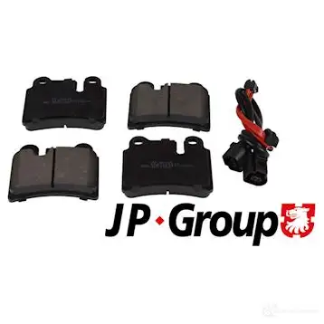 Тормозные колодки, комплект JP GROUP 2185675 1163707110 9II7W 1 163707119 изображение 0