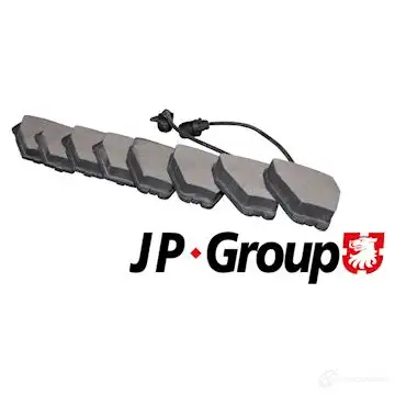 Тормозные колодки, комплект JP GROUP 1163602710 1 163602719 4CEOK2 2185543 изображение 0
