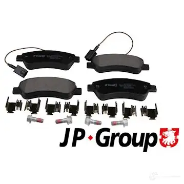 Тормозные колодки, комплект JP GROUP 5714267300449 4163701610 1424952550 DC18WP Z