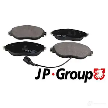 Тормозные колодки, комплект JP GROUP 1424473209 1163613310 0 E1PL0 5710412734428