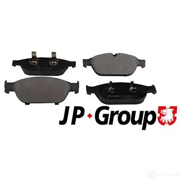 Тормозные колодки, комплект JP GROUP W4Q FV4 1163613610 1424473212 5710412734459 изображение 0