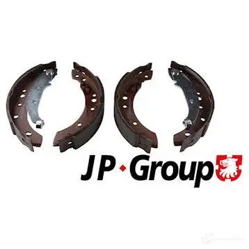 Барабанные тормозные колодки, комплект JP GROUP 4 DN7N6 1424329451 5714267300739 4163901610