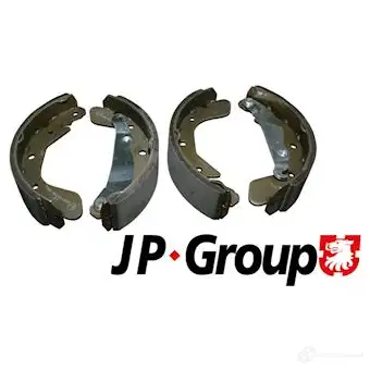 Барабанные тормозные колодки, комплект JP GROUP 1263900710 12639007 19 1605953ALT 2189656 изображение 0