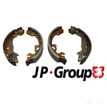 Барабанные тормозные колодки, комплект JP GROUP 156 3900619 1563900610 2195532 BS4307 изображение 0