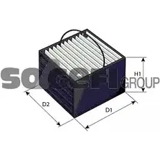 Топливный фильтр SOGEFIPRO S08KPPH 986300 FA6126ECO 929R WS