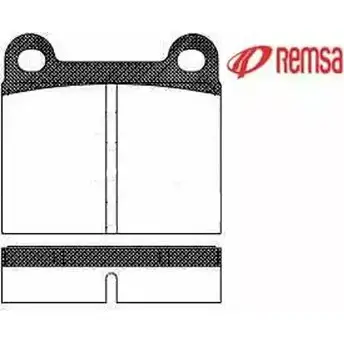 Тормозные колодки, дисковые, комплект METZGER 20 011 986727 ORW6AGJ 0002.20 изображение 0