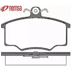 Тормозные колодки, дисковые, комплект METZGER 0046.00 205 74 986752 2D4SNVJ изображение 0