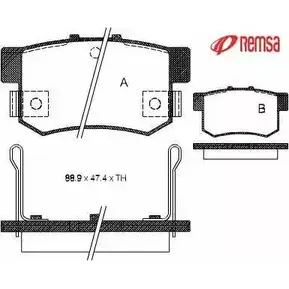 Тормозные колодки, дисковые, комплект METZGER 986906 0325.02 21720 217 19