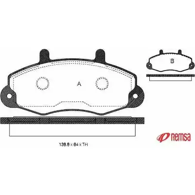Тормозные колодки, дисковые, комплект METZGER 214 70 LTCY2 986957 0391.00