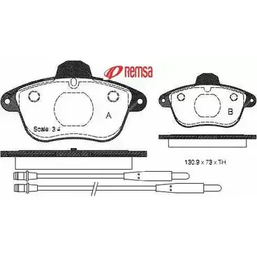 Тормозные колодки, дисковые, комплект METZGER 0401.14 21507 21 504 986963
