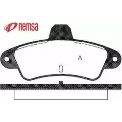 Тормозные колодки, дисковые, комплект METZGER 215 86 986987 0433.00 UCZ3OJD изображение 0