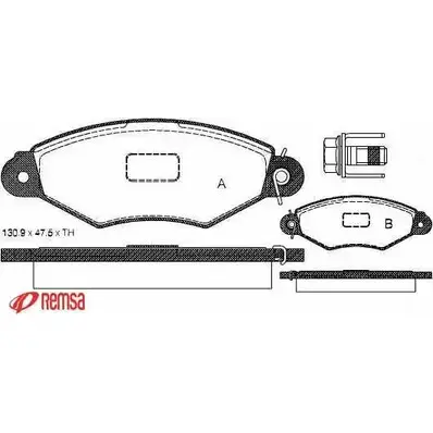 Тормозные колодки, дисковые, комплект METZGER 2197 8 0643.00 21979 987086