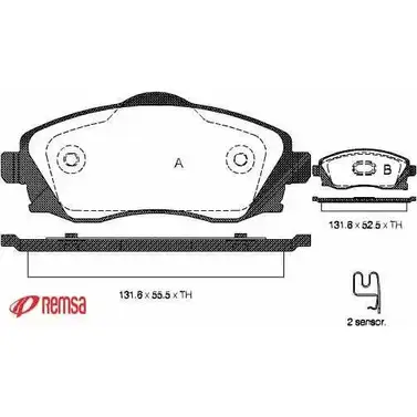 Тормозные колодки, дисковые, комплект METZGER 23 225 GRYH3 987187 0774.02