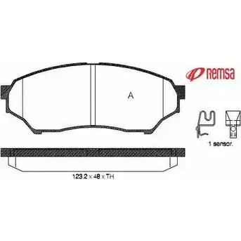 Тормозные колодки, дисковые, комплект METZGER 0845.01 987297 234 87 7XYPN0S изображение 0