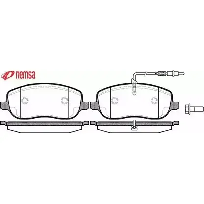 Тормозные колодки, дисковые, комплект METZGER 987481 2026 1 0879.12 20267 изображение 0