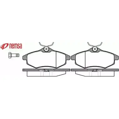 Тормозные колодки, дисковые, комплект METZGER 2340 6 23407 987757 0881.00 изображение 0