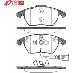 Тормозные колодки, дисковые, комплект METZGER 1030.01 23 587 993908 23588 изображение 0