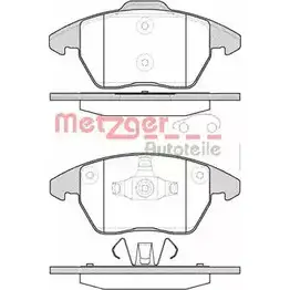 Тормозные колодки, дисковые, комплект METZGER 1030.10 24153 2358 9 993909