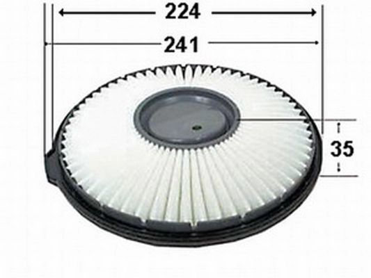 Воздушный фильтр JS ASAKASHI A729J LI0 8F5X 1436739848