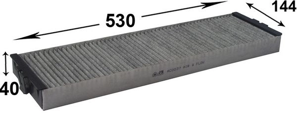 Салонный фильтр JS ASAKASHI 88807773 TXBQW 4H AC0037 изображение 0