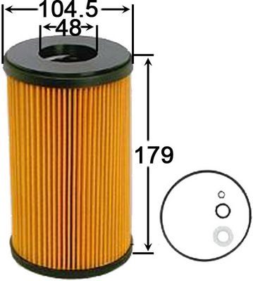 Масляный фильтр JS ASAKASHI OE633J 1440170828 G KAQDZK