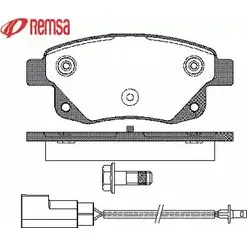 Тормозные колодки, дисковые, комплект METZGER 996773 6A5N0 24 486 1252.02