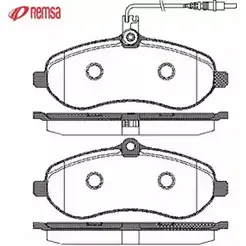 Тормозные колодки, дисковые, комплект METZGER 1292.01 997581 24 595 24608 изображение 0