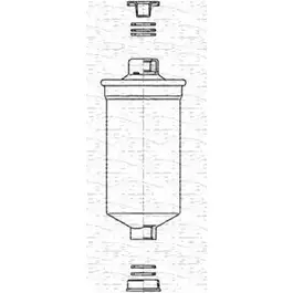 Топливный фильтр MAGNETI MARELLI 1020775 FI 27 UTO2D8B 213908502100
