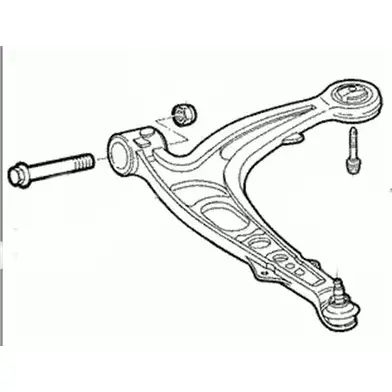 Рычаг подвески MAGNETI MARELLI ARM03 4 1021219 EMFE37 301181303400
