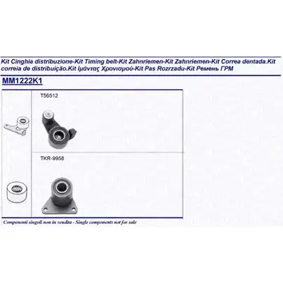 Комплект ремня ГРМ MAGNETI MARELLI EX/MM108 6K36 OCCGHA 341312221101 1024570