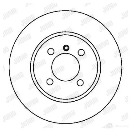 Тормозной диск JURID 561981JC 561981jc 56 1981J 568831 изображение 0