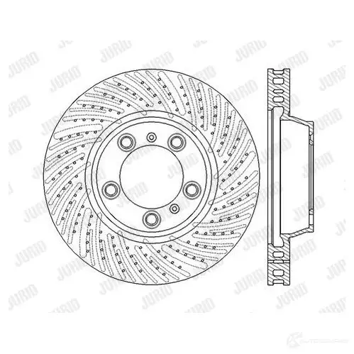Тормозной диск JURID 562589jc1 5625 89JC KCZPYU 1425088352 изображение 0