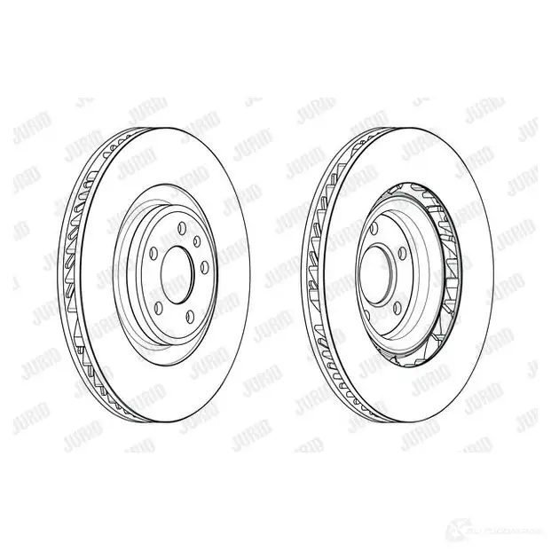 Тормозной диск JURID BW26D4 1424231173 563248jc1 563248JC -1 изображение 0