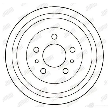 Тормозной барабан JURID 3 29223 329223J 329223j 567266 изображение 0